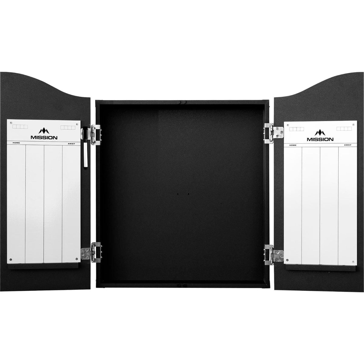 Dartboard Accessories - Mission - Dartboard Cabinet - Deluxe Quality - Double Top 