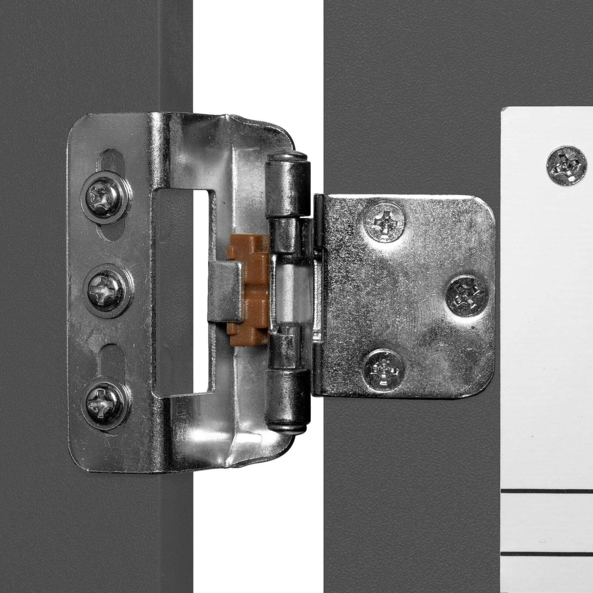 Dartboard Accessories - Mission - Dartboard Cabinet - Deluxe Quality - Grey 