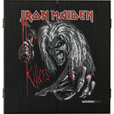 Winmau - Blade X Dartboard & Iron Maiden Cabinet Ready to Play Bundle -