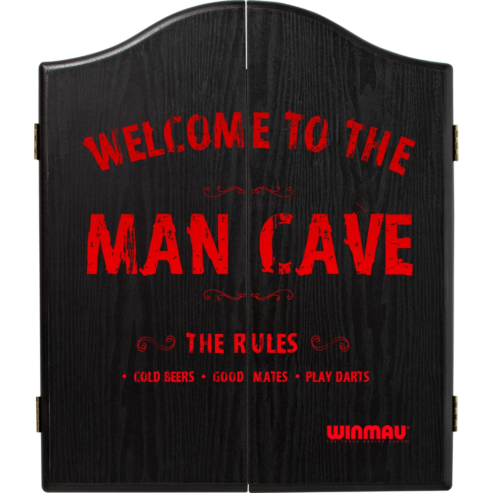 Dartboard Accessories - Winmau - Man Cave Dartboard Cabinet 