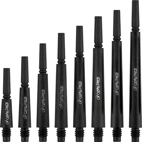 Cosmo - Fit Shaft Carbon - Black - Normal - Spinning - Dart Shafts - 4 Pack -