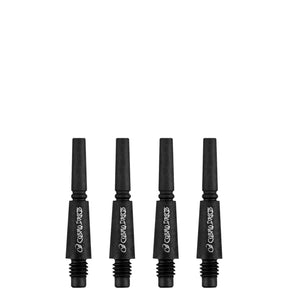 Cosmo - Fit Shaft Carbon - Black - Normal - Spinning - Dart Shafts - 4 Pack - #1 (13mm)