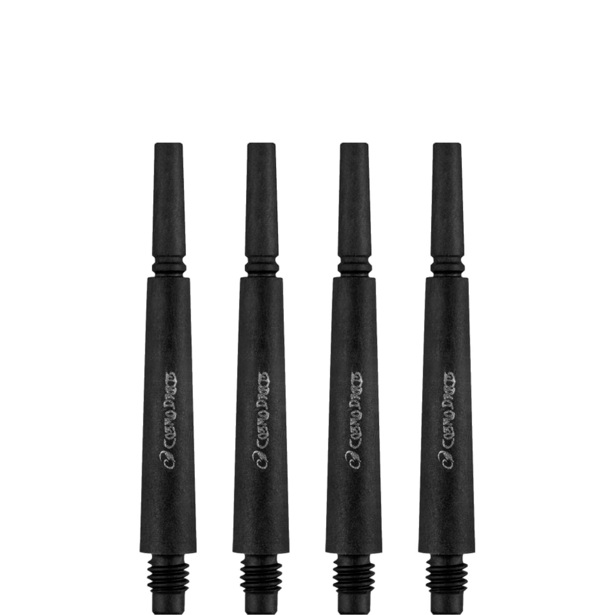 Dart Shafts - Cosmo - Fit Shaft Carbon - Black - Normal - Spinning - Dart Shafts - 4 Pack #4 (28.5mm)