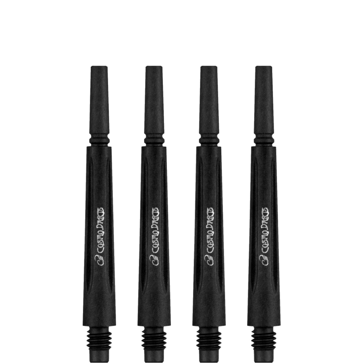 Dart Shafts - Cosmo - Fit Shaft Carbon - Black - Normal - Locked - Dart Shafts - 4 Pack #5 (31mm)