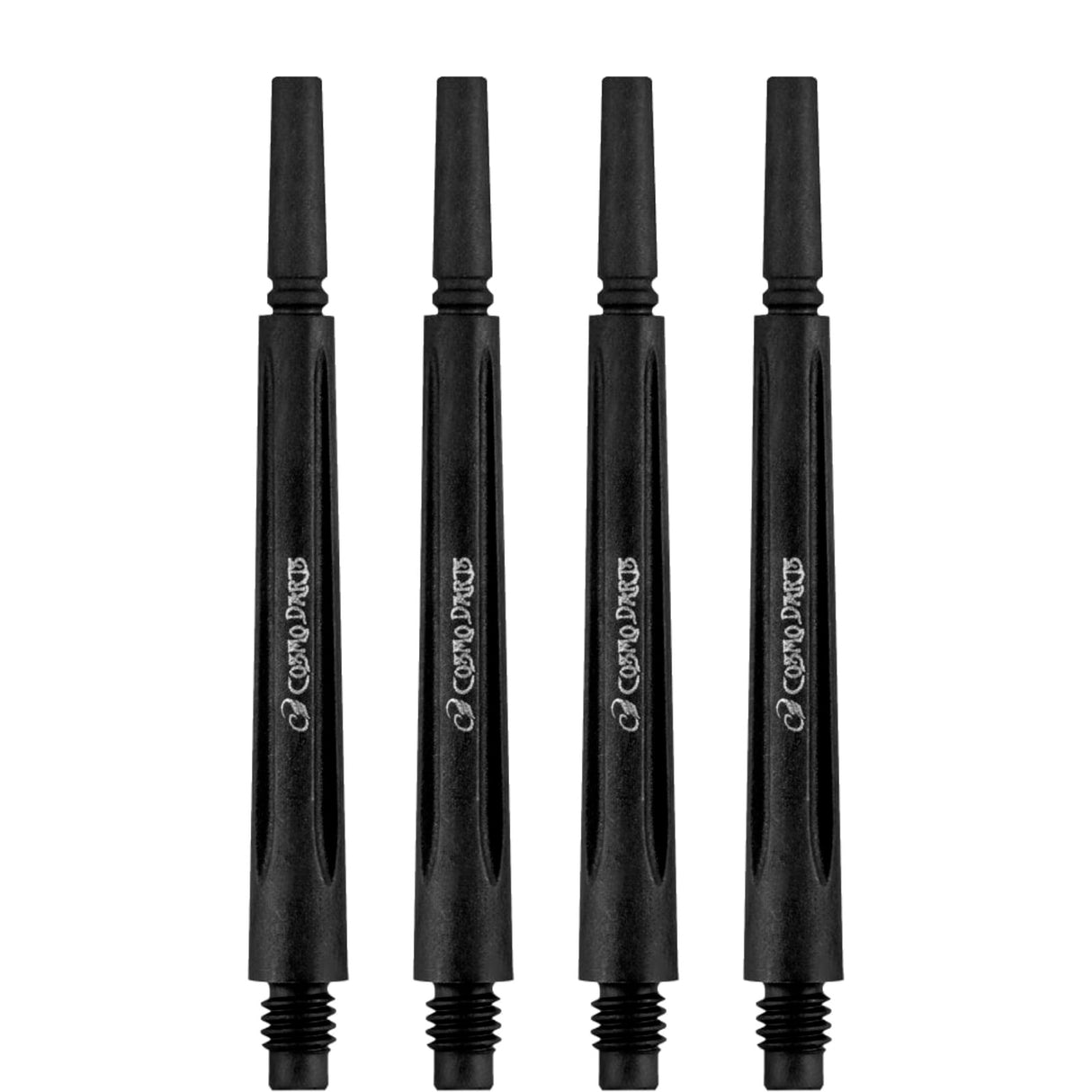 Cosmo - Fit Shaft Carbon - Black - Normal - Locked - Dart Shafts - 4 Pack - #7 (38.5mm)