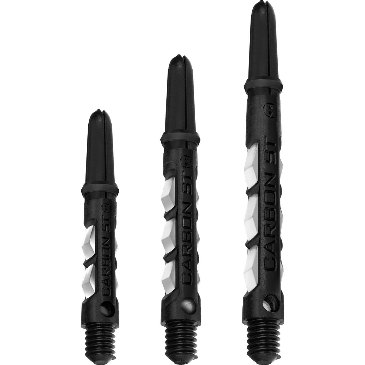 Dart Shafts - Harrows - Carbon ST Dart Shafts Short (33mm) / White