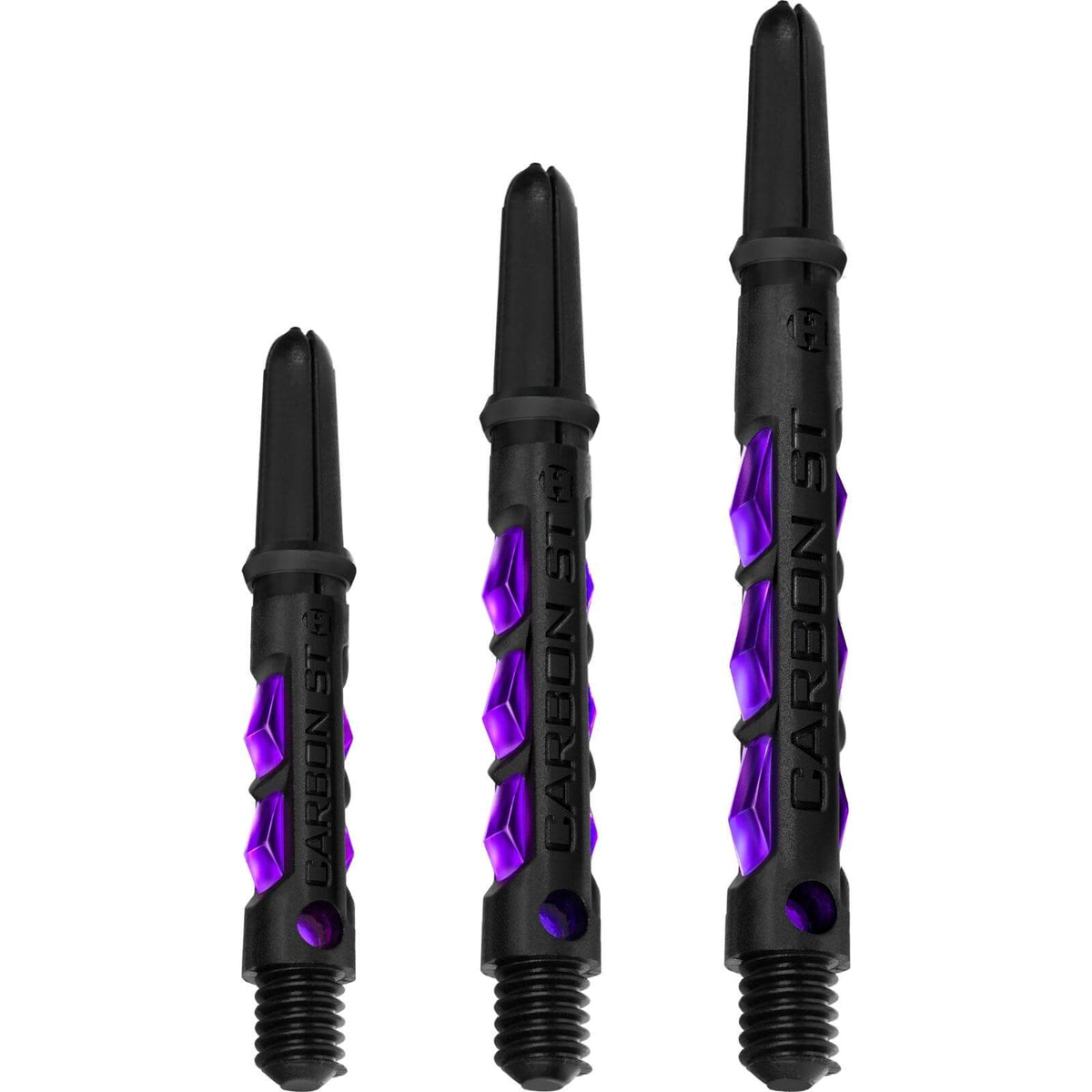 Dart Shafts - Harrows - Carbon ST Dart Shafts Short (33mm) / Purple