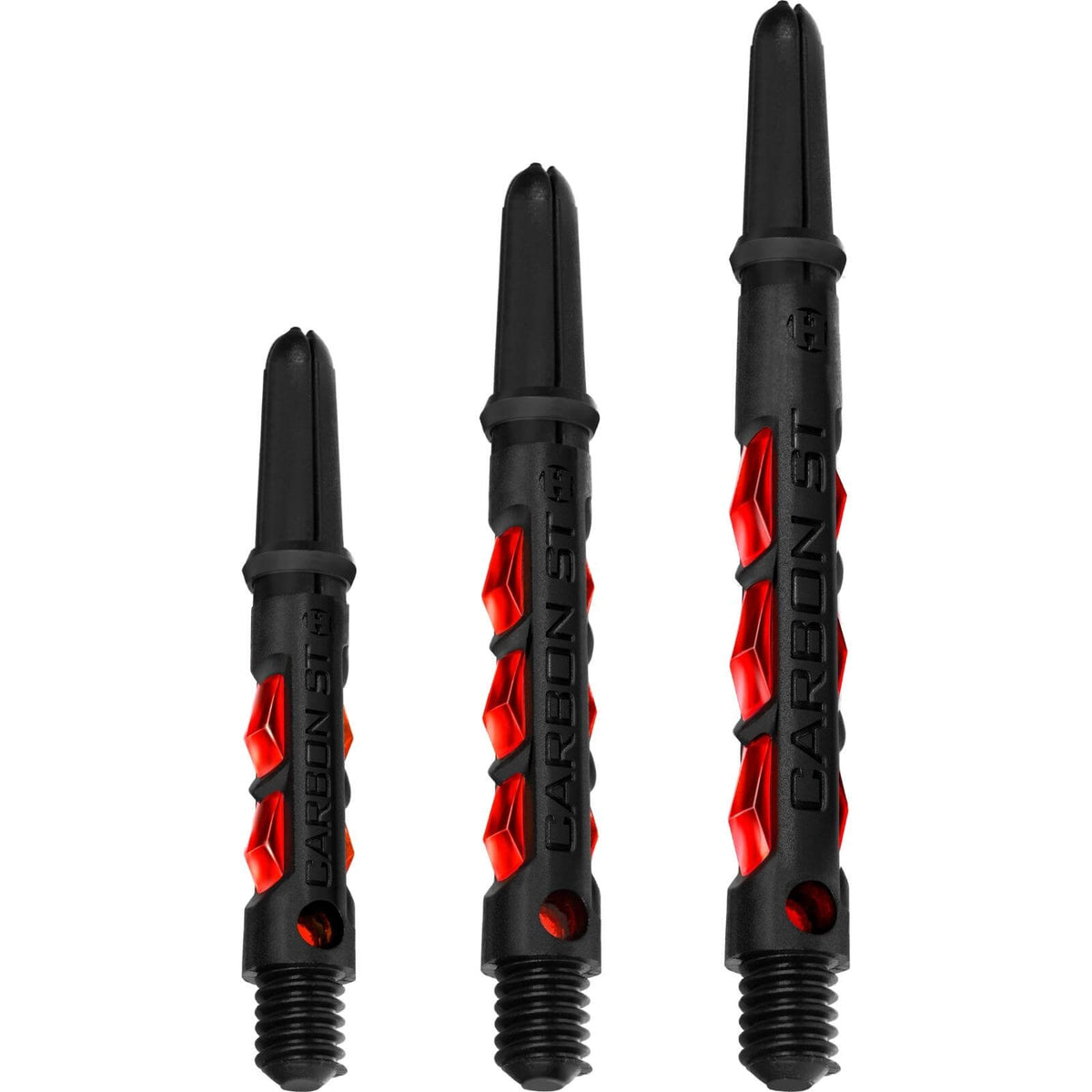 Dart Shafts - Harrows - Carbon ST Dart Shafts Short (33mm) / Red