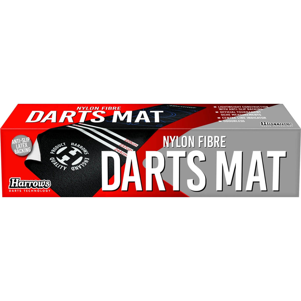 Dart Mats - Harrows - Carpet Dart Mat - 300cm x 65cm 