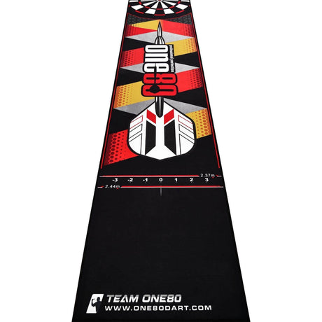 One80 - Carpet Dart Mat - Logo - 310cm x 70cm -