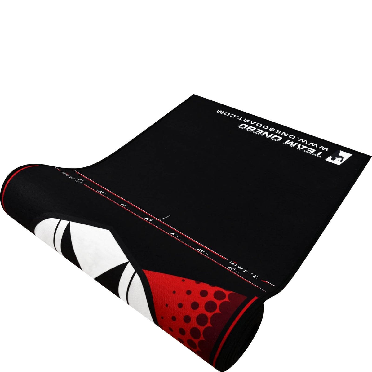 Dart Mats - One80 - Carpet Dart Mat - Logo - 310cm x 70cm 