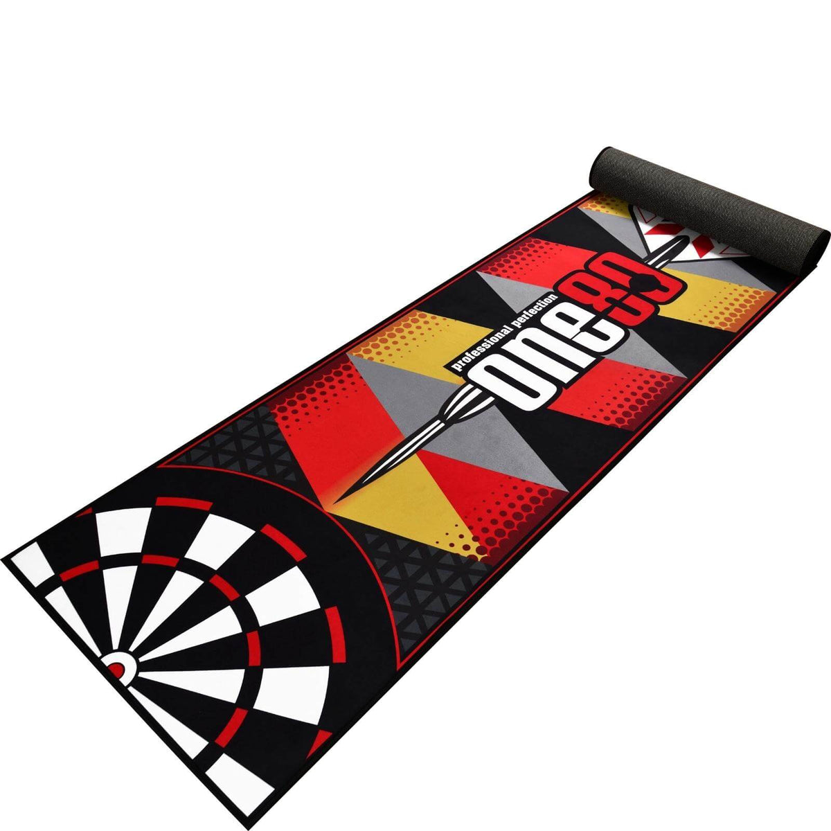 Dart Mats - One80 - Carpet Dart Mat - Logo - 310cm x 70cm 