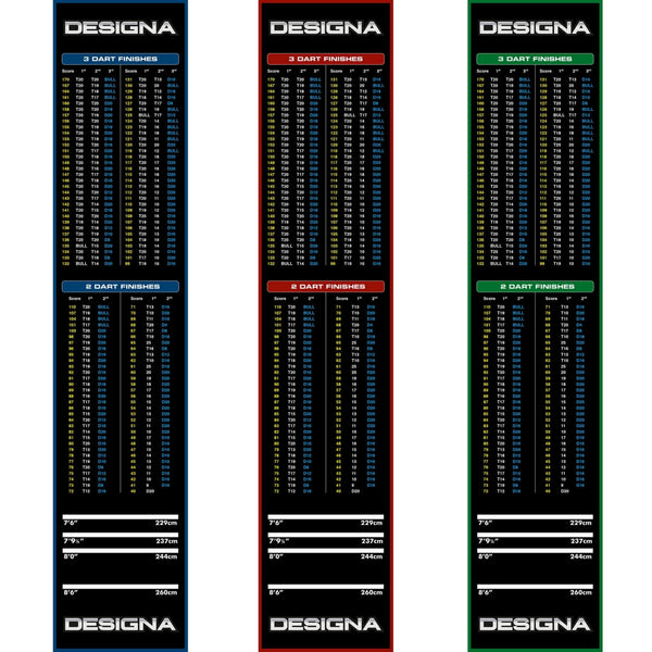 Designa Carpet Dart Mat For Sale Checkouts Avid Darts Australia