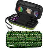 Red Dragon - Monza Dart Case - Peter Wright Green Snakebite -
