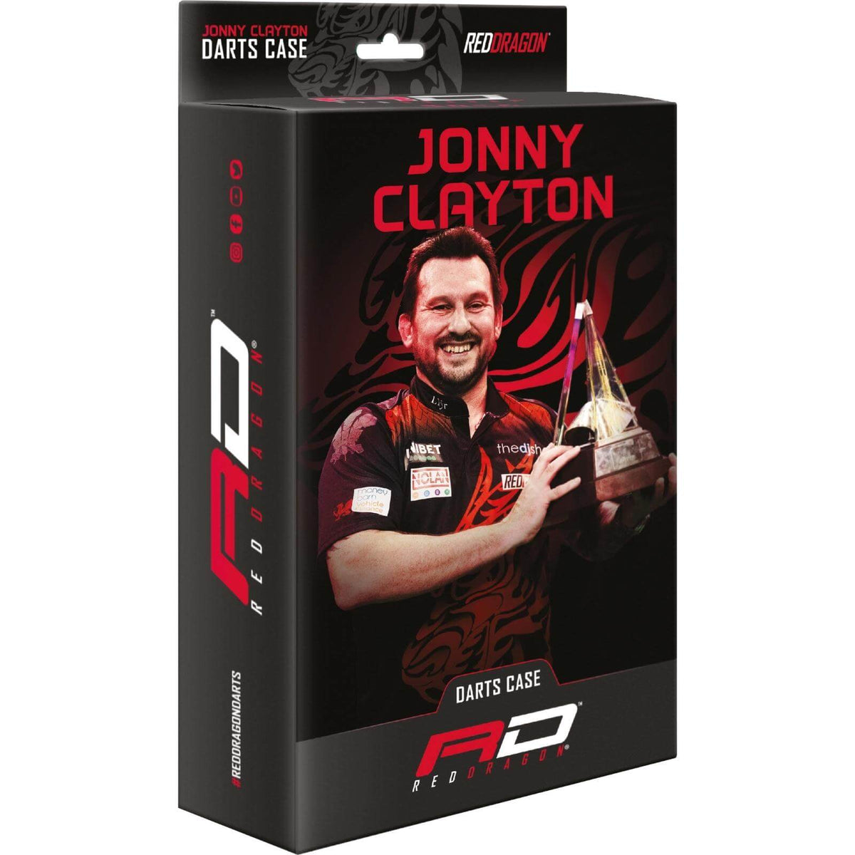 Dart Cases - Red Dragon - Jonny Clayton - Super Tour Darts Case 