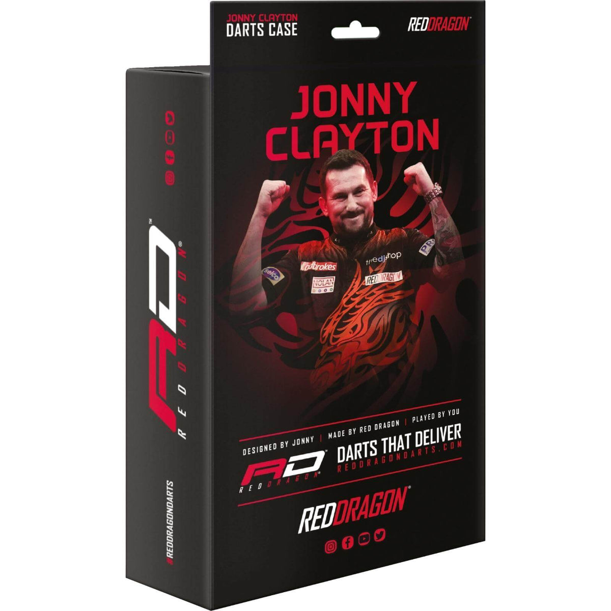Dart Cases - Red Dragon - Jonny Clayton - Super Tour Darts Case 