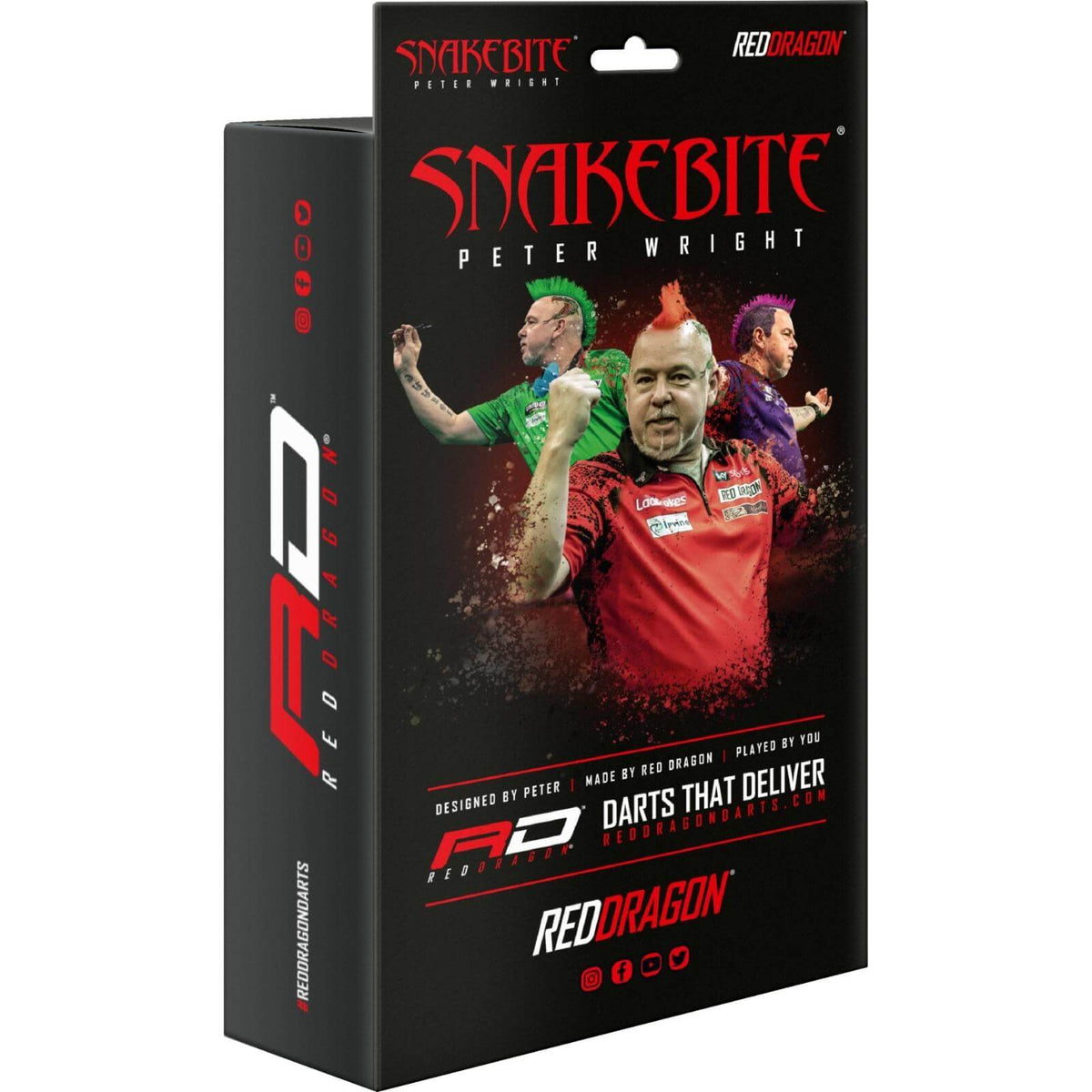 Dart Cases - Red Dragon - Peter Wright - Super Tour Darts Case 