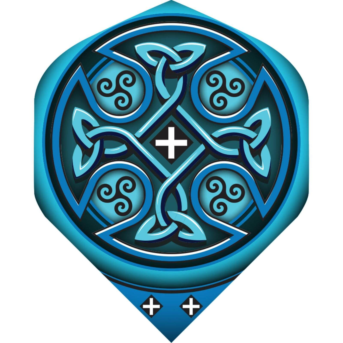 Dart Flights - Shot - Celt - Big Wing Dart Flights Trinity