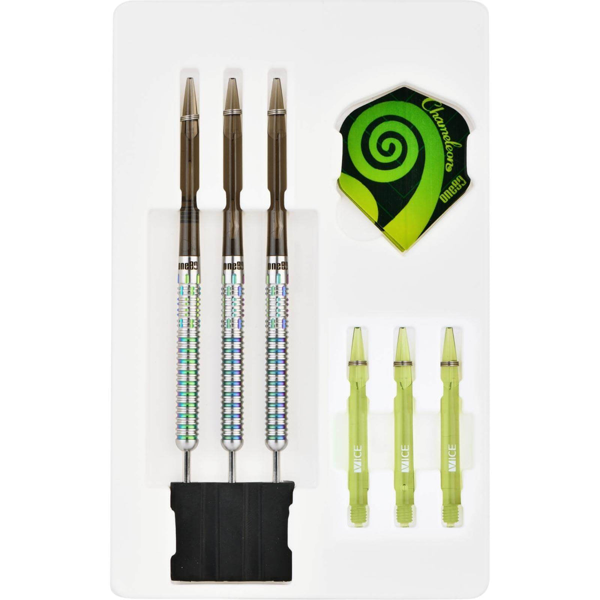 Darts - One80 - Chameleon Allira Darts - Steel Tip - 90% Tungsten - 22g 24g 
