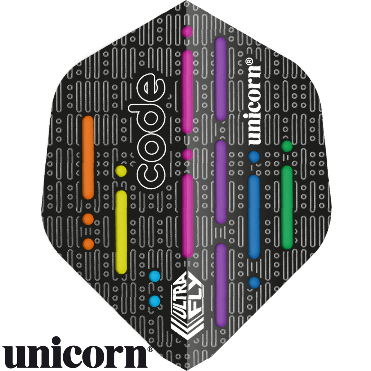 Dart Flights - Unicorn - Ultrafly Code DNA Dart Flights AR1