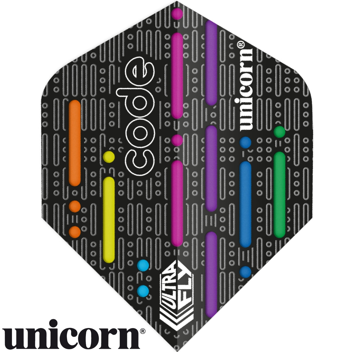 Dart Flights - Unicorn - Ultrafly Code DNA Dart Flights Standard