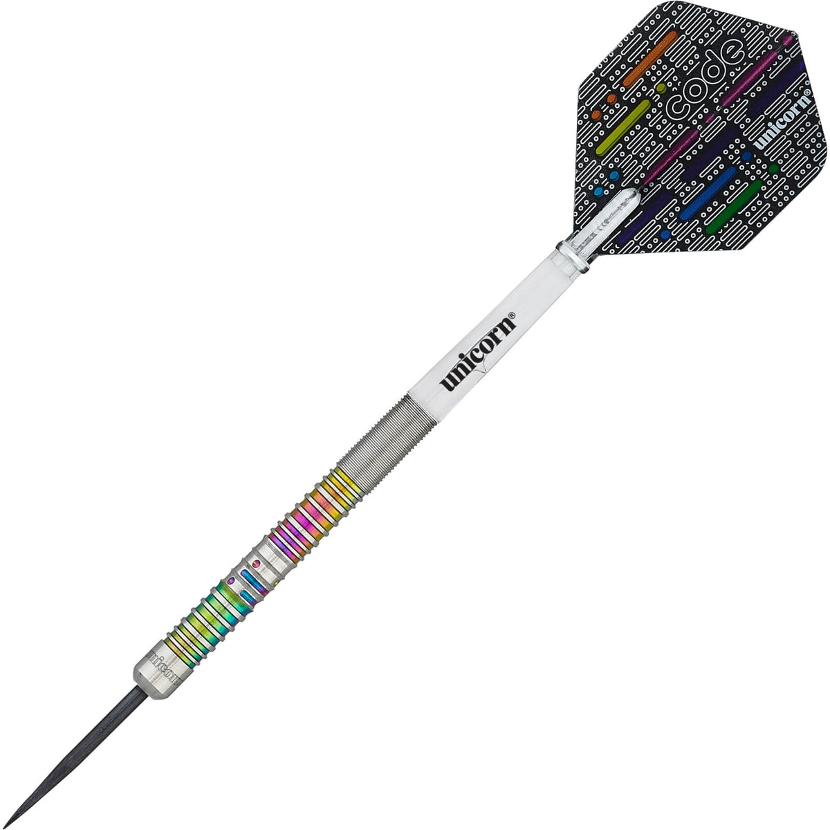 Darts - Unicorn - Code James Wade Darts - Steel Tip - 90% Tungsten - 20g 22g 