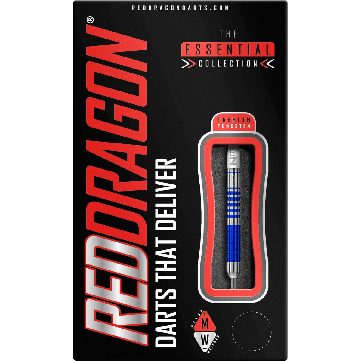 Darts - Red Dragon - Colin Lloyd Darts - Steel Tip - 90% Tungsten - 22g 