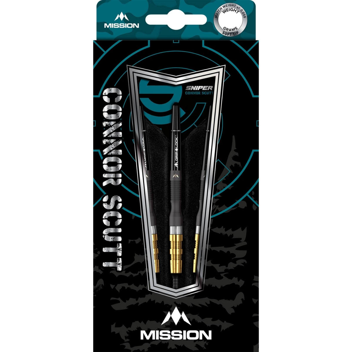 Darts - Mission - Connor Scutt Darts - Soft Tip - 95% Tungsten - 20g 