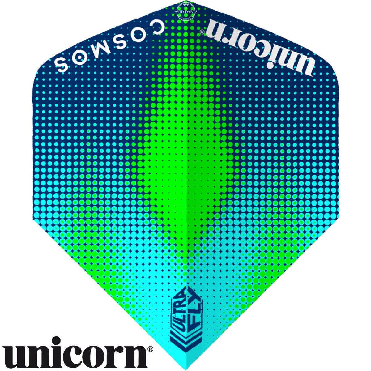 Dart Flights - Unicorn - Ultrafly Cosmos - Big Wing Dart Flights Meteor