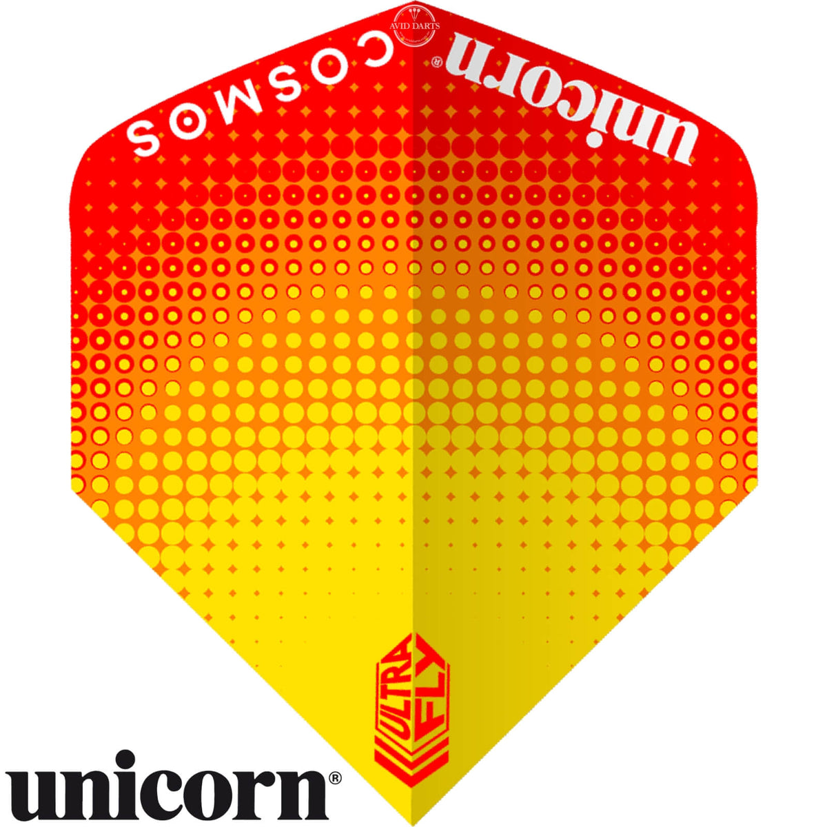 Dart Flights - Unicorn - Ultrafly Cosmos - Big Wing Dart Flights Pulsar