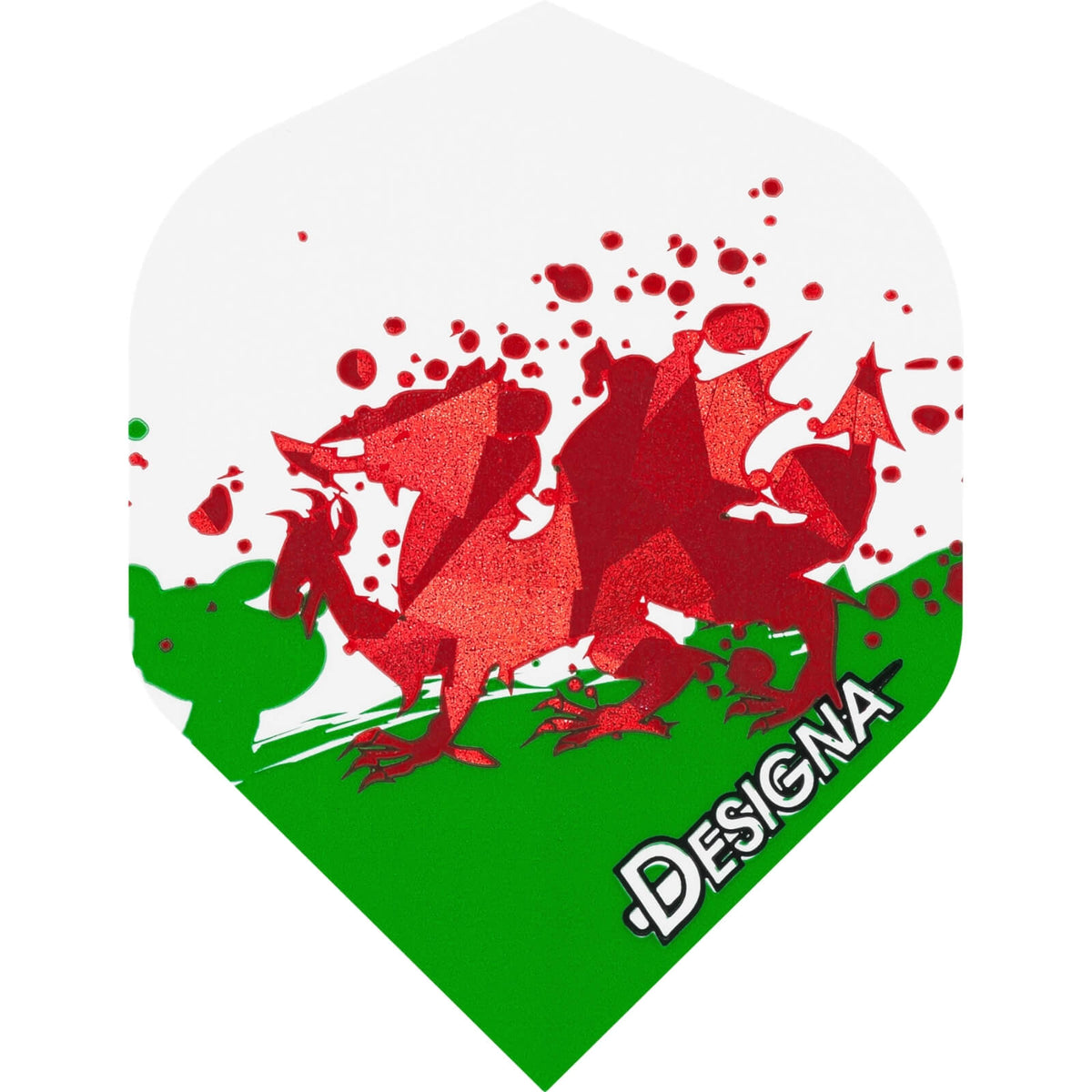 Dart Flights - Designa - Countries - Big Wing Dart Flights Wales