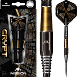 Mission - Crypt M2 Darts - 90% Tungsten - 21g 23g -