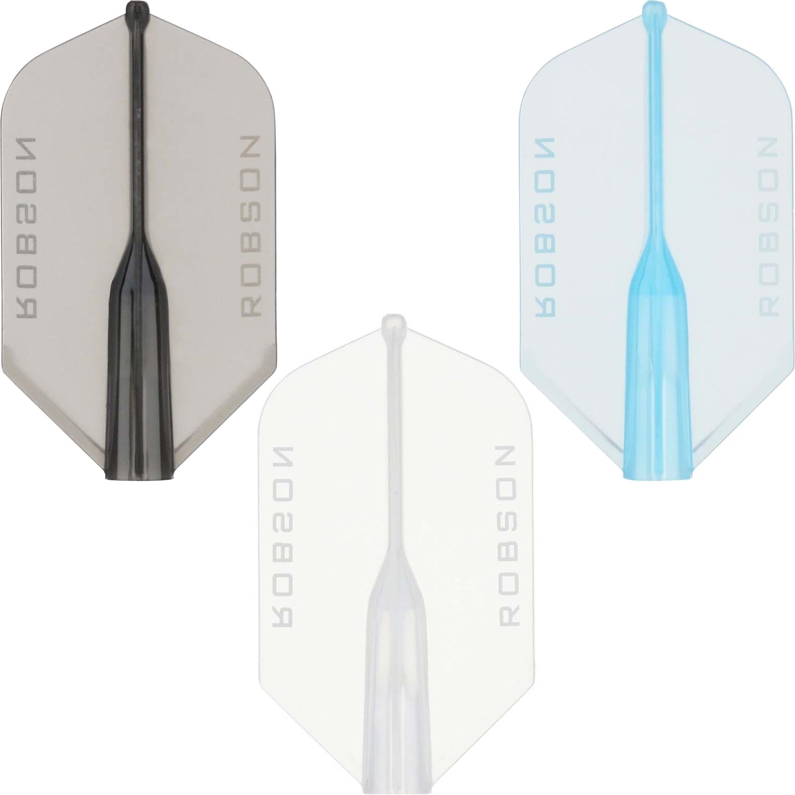 Dart Flights - Robson - Plus Crystal - Slim Dart Flights 