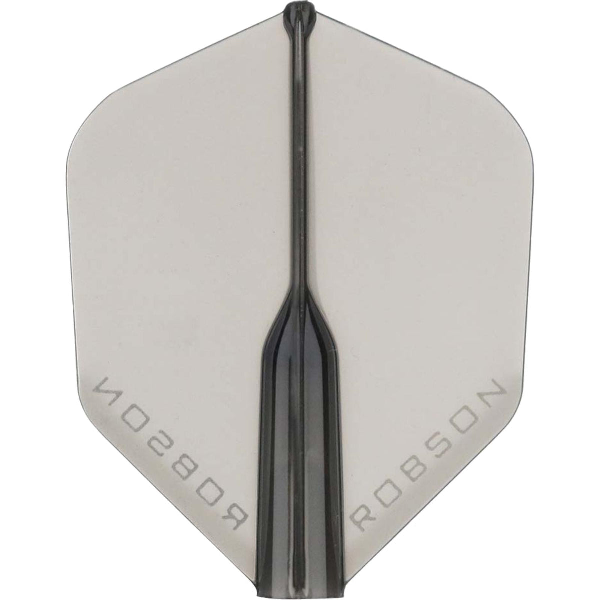 Dart Flights - Robson - Plus Crystal - Standard Dart Flights Black