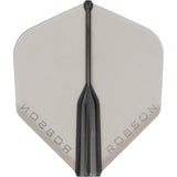 Robson - Plus Crystal - Big Wing Dart Flights - Black