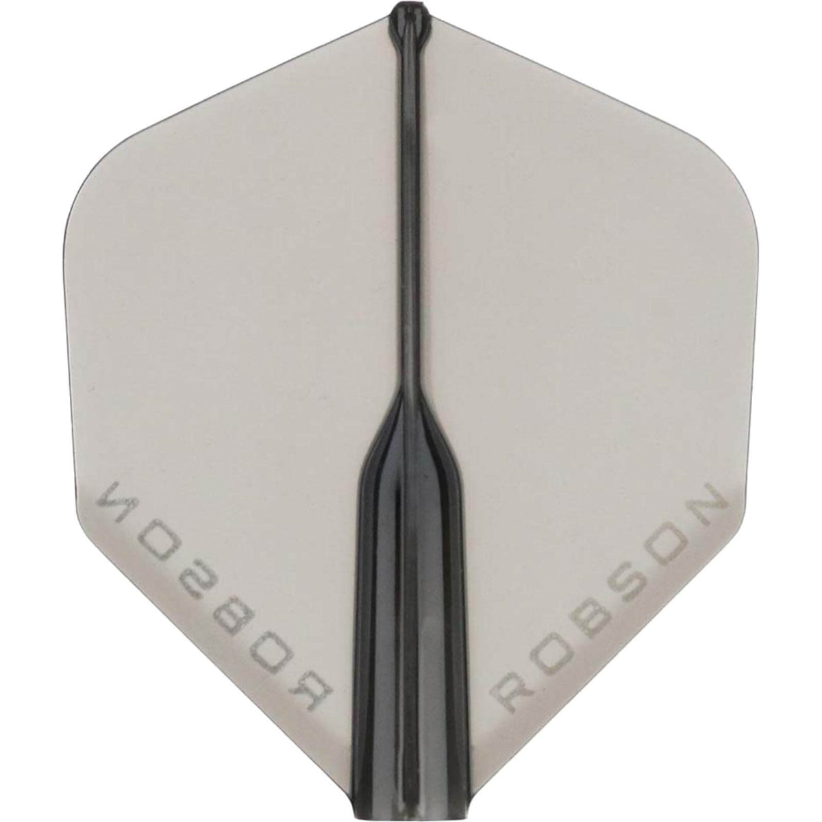 Dart Flights - Robson - Plus Crystal - Big Wing Dart Flights Black