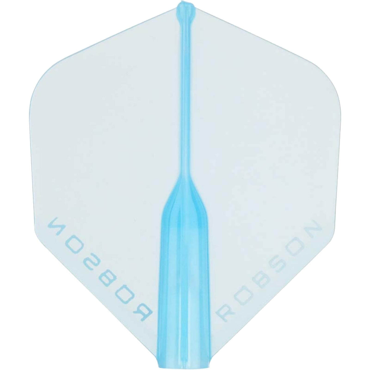 Dart Flights - Robson - Plus Crystal - Big Wing Dart Flights Blue