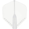 Robson - Plus Crystal - Big Wing Dart Flights - Clear
