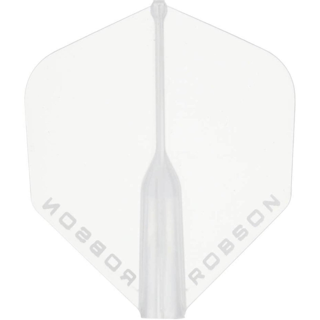 Robson - Plus Crystal - Big Wing Dart Flights - Clear