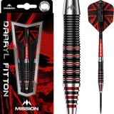 Mission - Darryl Fitton Darts - 95% Tungsten - 22g 24g 26g -
