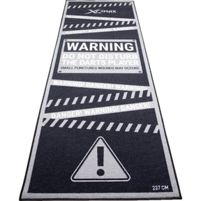 XQMax - Carpet Dart Mat - Warning -