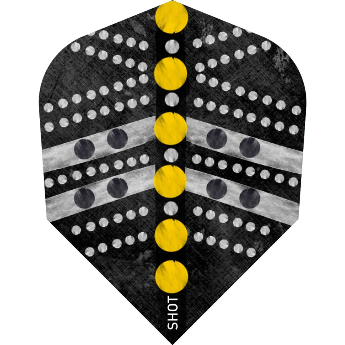 Dart Flights - Shot - Devon Petersen - Standard Dart Flights Black