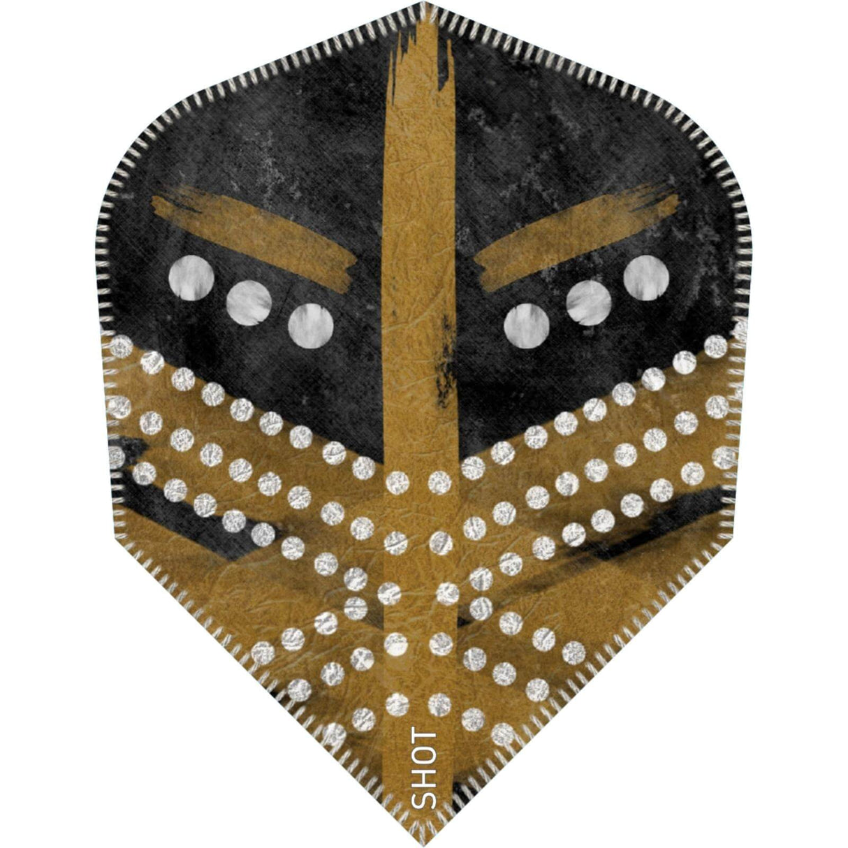 Shot - Devon Petersen - Standard Dart Flights - Gold