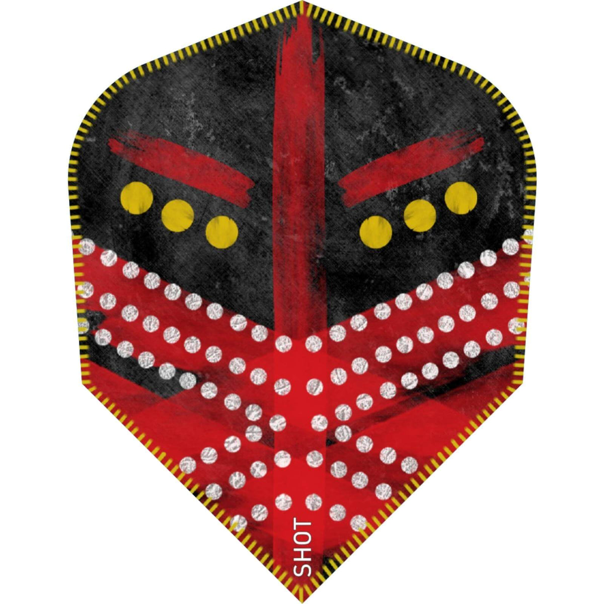 Dart Flights - Shot - Devon Petersen - Standard Dart Flights Red
