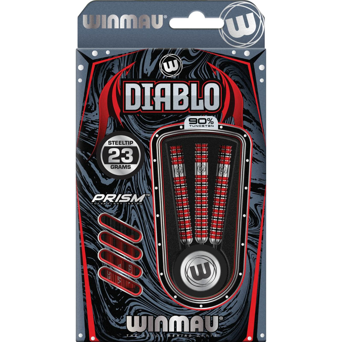 Darts - Winmau - Diablo Darts - Steel Tip - 90% Tungsten - 22g 23g 24g 25g 