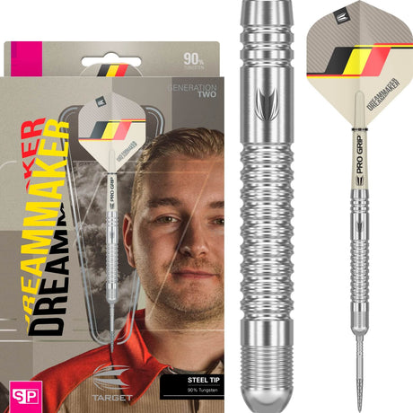 Target - Dimitri Van Den Bergh Gen 2 Darts - Swiss Point - 90% Tungsten - 21g 23g 25g -