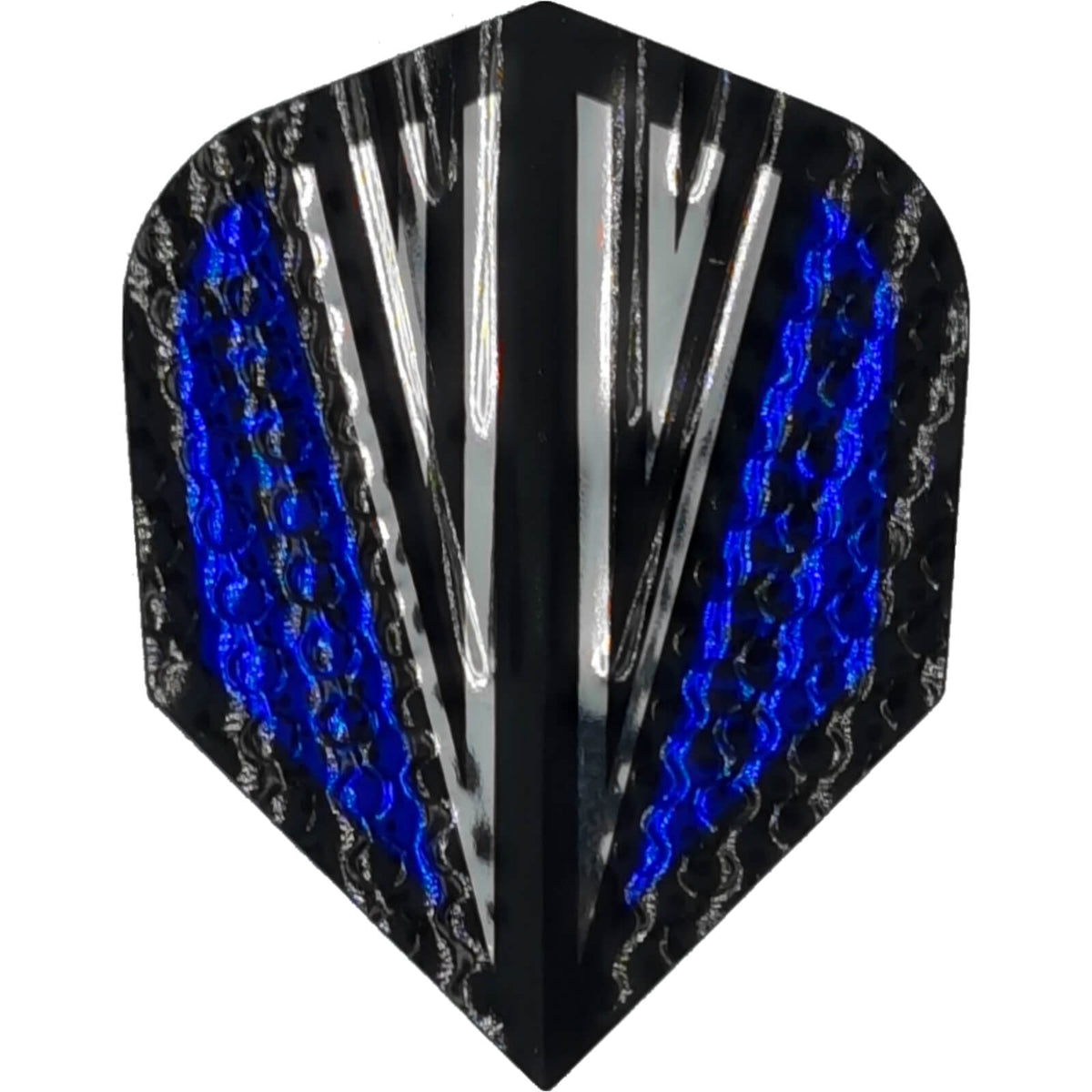 Dart Flights - Harrows - Dimplex CD - Standard Dart Flights Blue