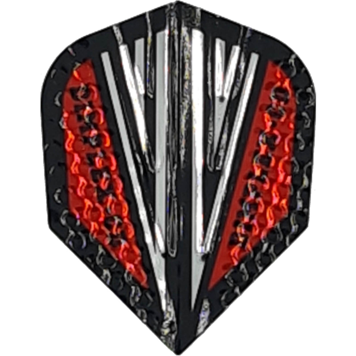 Dart Flights - Harrows - Dimplex CD - Standard Dart Flights Red