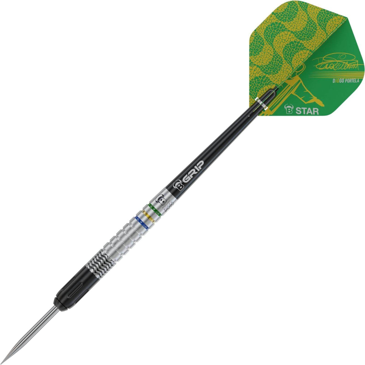 Darts - BULL&#39;S - Diogo Portela Darts - Steel Tip - 90% Tungsten - 24g 
