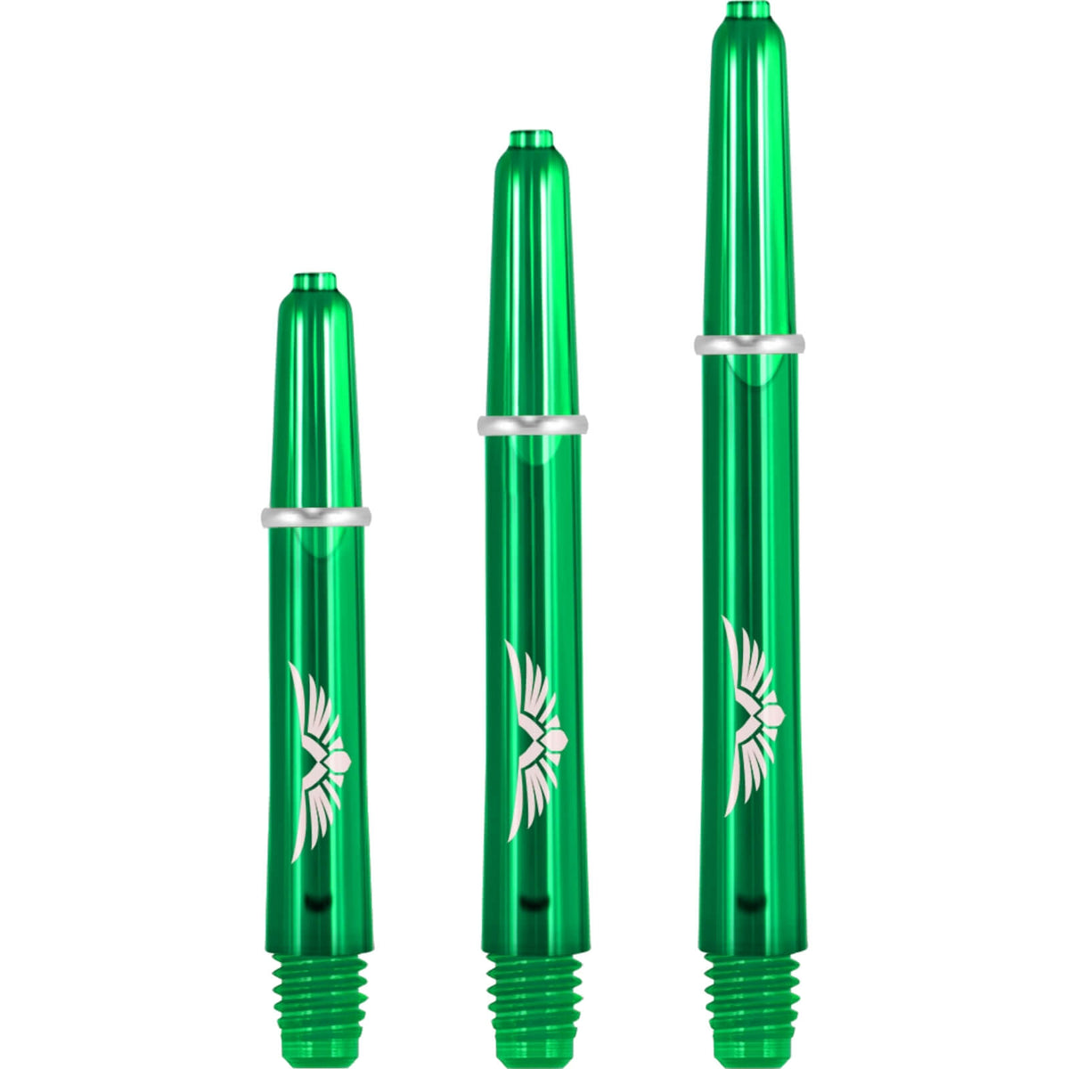 Dart Shafts - Shot - Eagle Claw - Polycarbonate Dart Shafts Short (35mm) / Green